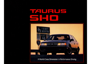 1990 Ford Taurus SHO