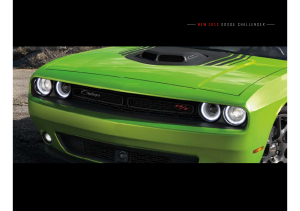 2015 Dodge Challenger Pre 2015